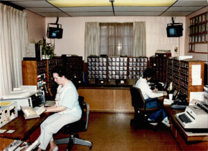 Our original Monitoring Station was equipped with the latest technology of the times.