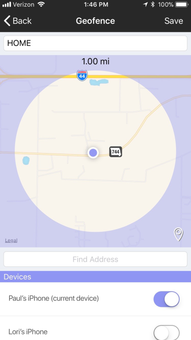Create and Control Geofences